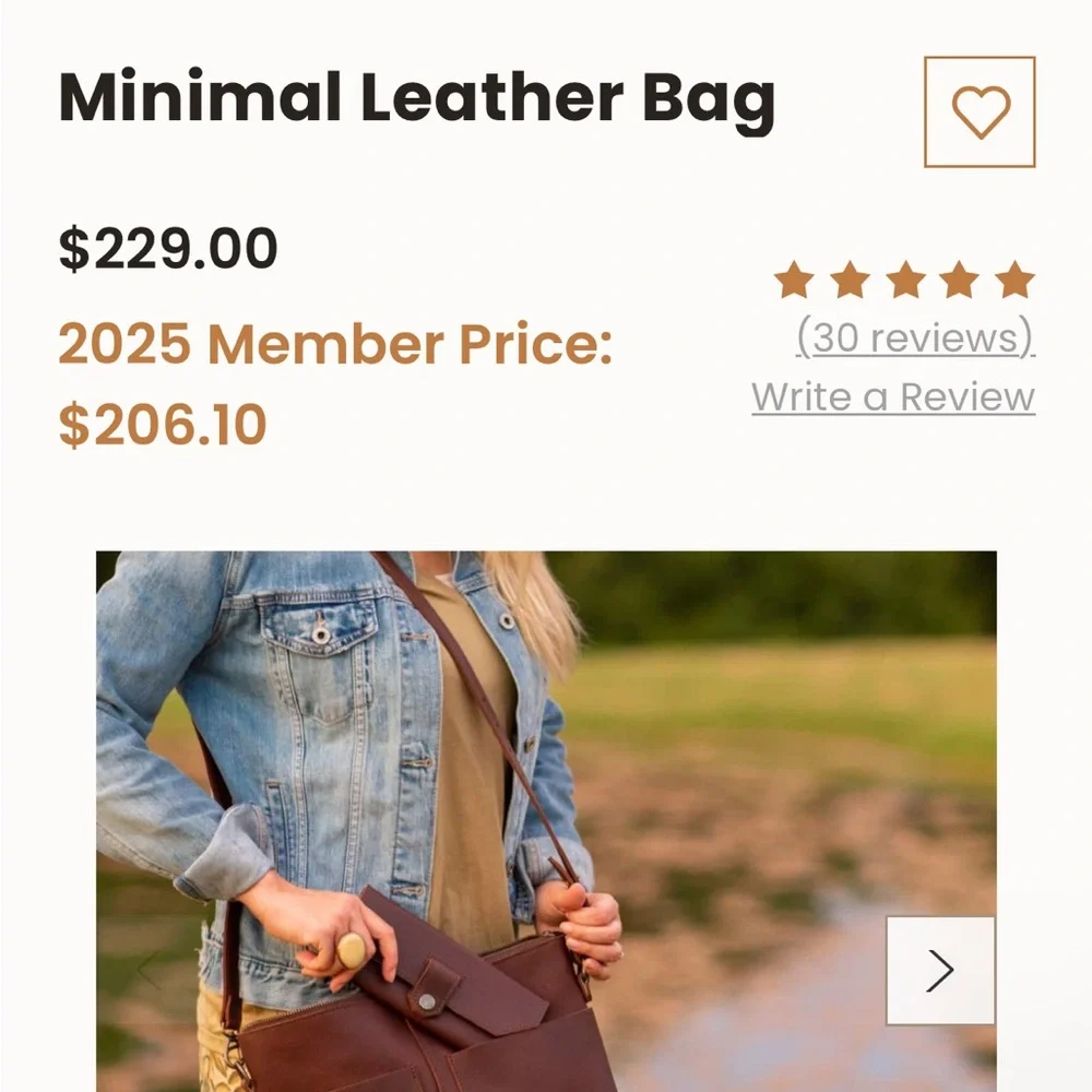 Love 41 leather bag - Picture 3 of 11